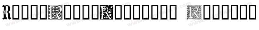 Deco-P730-Initials R字体转换